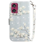 For Motorola Edge 50 Fusion 5G Stand Case Pattern Print PU Leather Wallet Phone Cover