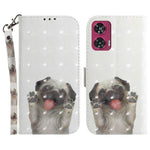 For Motorola Edge 50 Fusion 5G Stand Case Pattern Print PU Leather Wallet Phone Cover