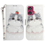 For Motorola Edge 50 Fusion 5G Stand Case Pattern Print PU Leather Wallet Phone Cover