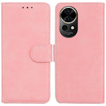 For Huawei nova 12 5G Case Solid Color PU Leather Stand Phone Cover