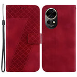 For Huawei nova 12 5G Wallet Case 7-Shaped Pattern Leather Phone Cover