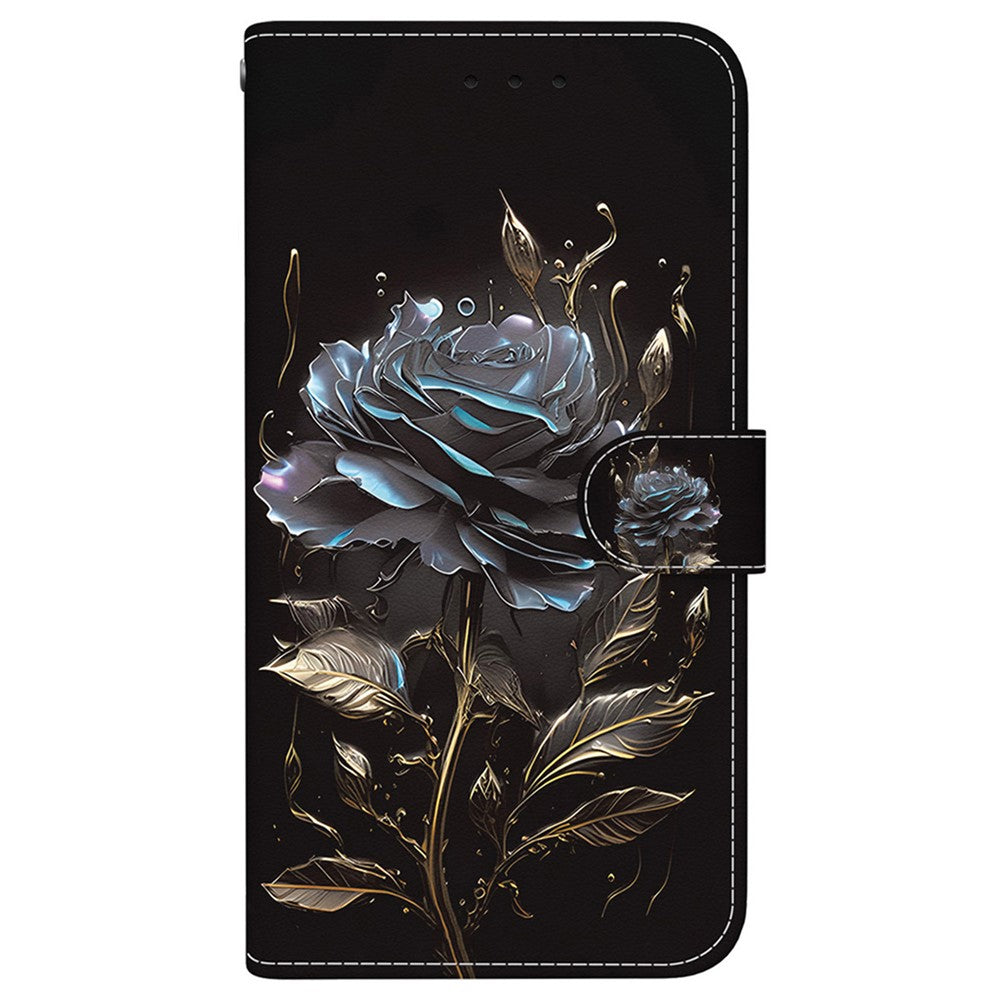 For Huawei nova 12i 4G Wallet Case Pattern Print PU Leather Phone Cover
