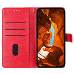 For Xiaomi Redmi Note 13 4G Leather Case Butterfly Floral Imprint Wallet Phone Shell