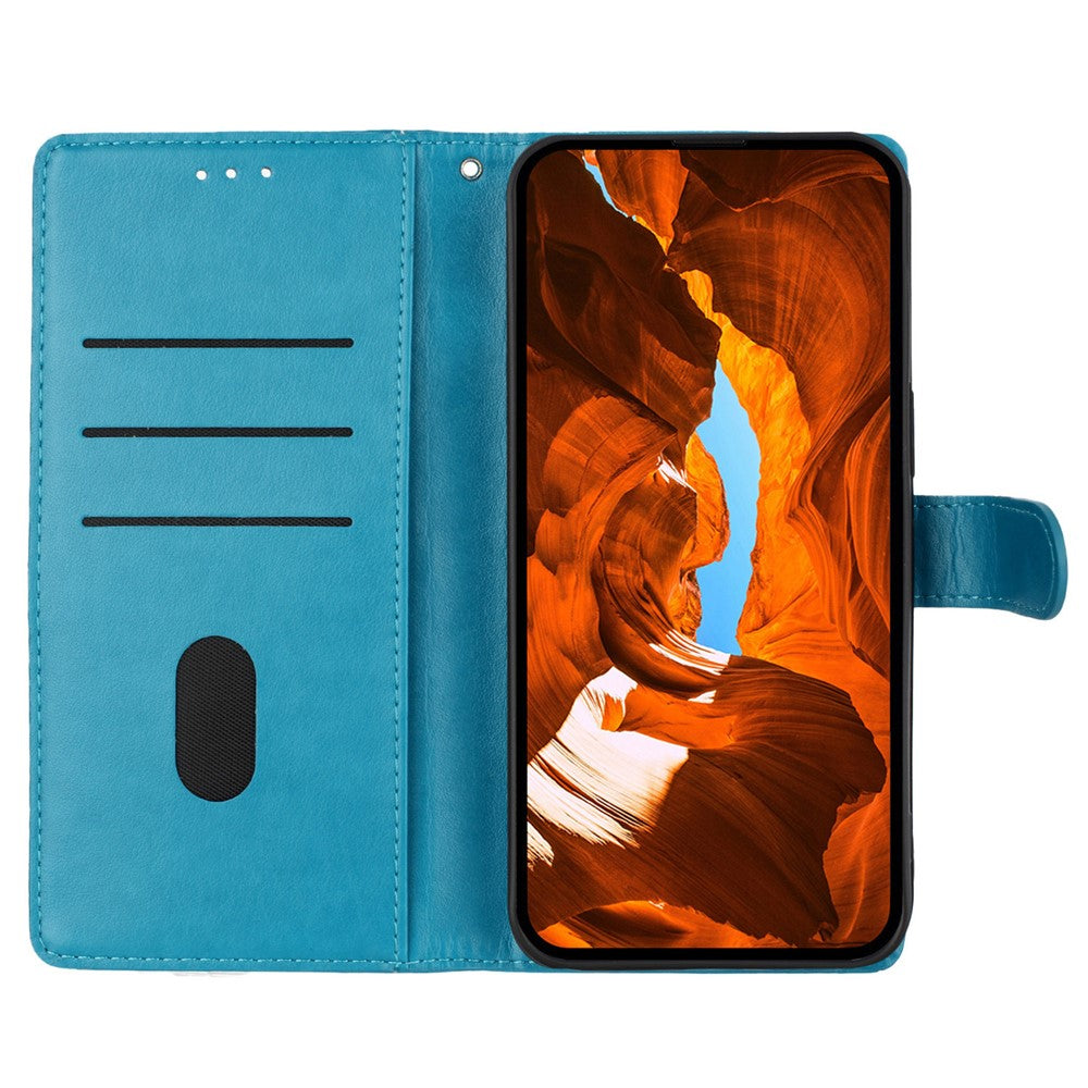 For Xiaomi Redmi Note 13 Pro+ 5G Phone Case Butterfly Floral Imprint Leather Wallet Cover
