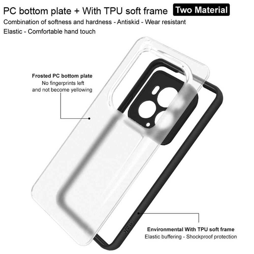 IMAK UX-9A Series for Honor Magic6 Ultimate 5G Case TPU+PC Matte Phone Cover