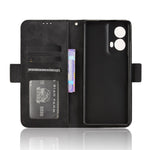 Til Motorola Moto G85 5G / S50 Neo 5G lædertelefonetui med flere kortpladser