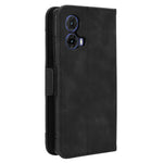 Til Motorola Moto G85 5G / S50 Neo 5G lædertelefonetui med flere kortpladser