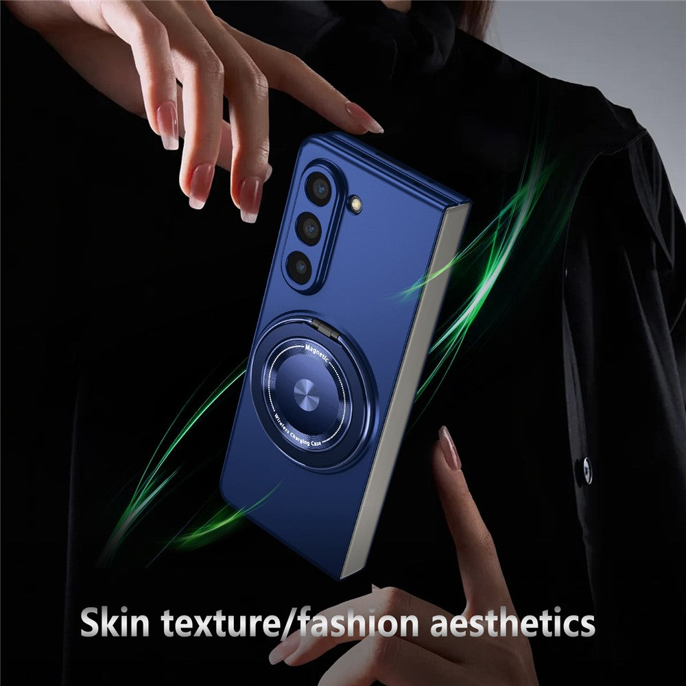 For Samsung Galaxy Z Fold6 5G Case Magnetic Kickstand Hard PC Shockproof Protective Cover