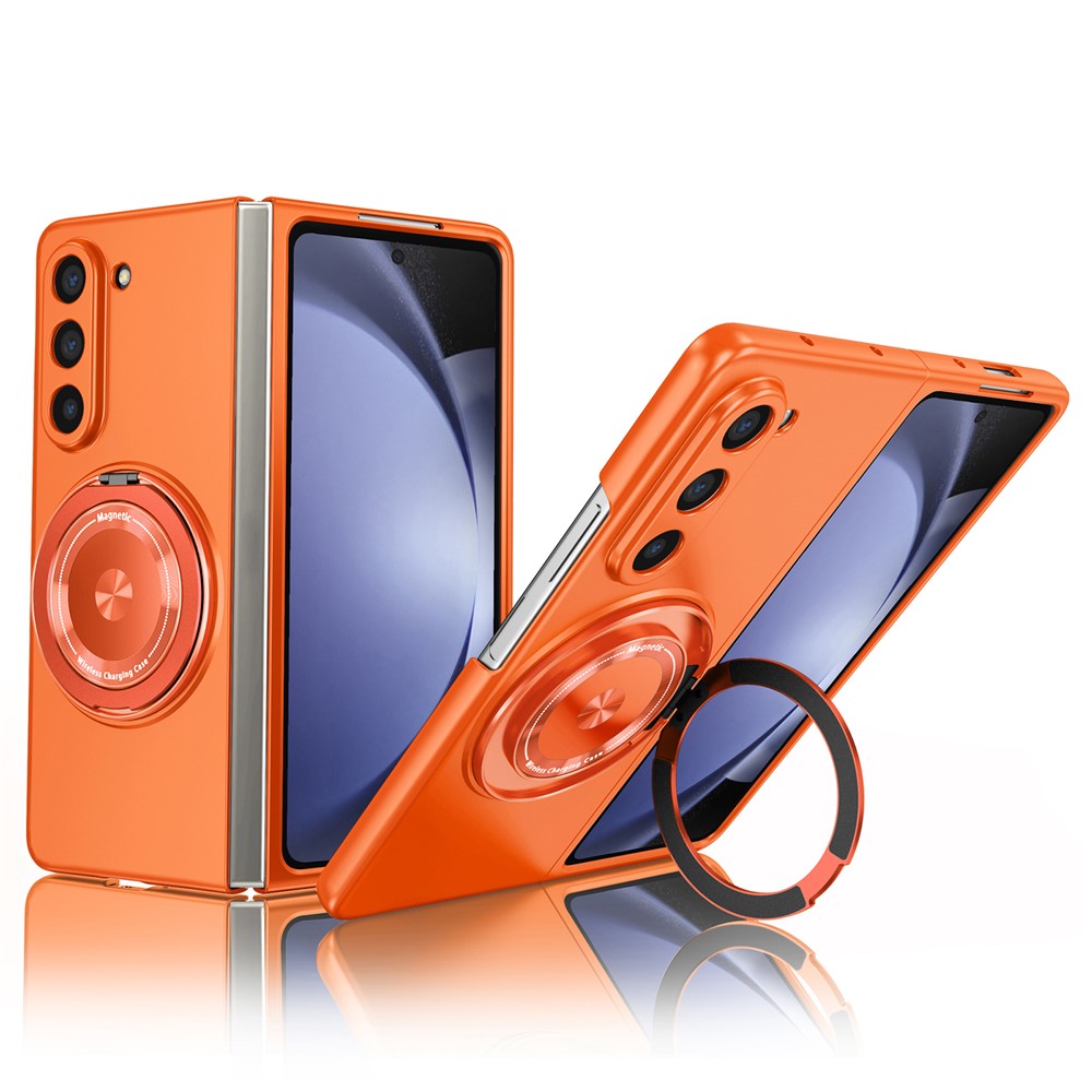 For Samsung Galaxy Z Fold6 5G Case Magnetic Kickstand Hard PC Shockproof Protective Cover