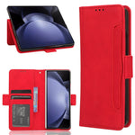 For Samsung Galaxy Z Fold6 5G Case Multiple Card Slots Leather Wallet Folding Phone Cover