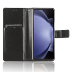 For Samsung Galaxy Z Fold6 5G Case Crazy Horse Texture Leather Folding Phone Cover