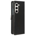 For Samsung Galaxy Z Fold6 5G Case Crazy Horse Texture Leather Folding Phone Cover