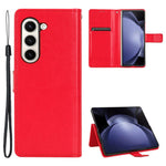 For Samsung Galaxy Z Fold6 5G Case Crazy Horse Texture Leather Folding Phone Cover