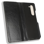 Til Samsung Galaxy Z Fold6 5G Etui PU Læder Retro Telefon Stativ Cover