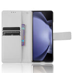 For Samsung Galaxy Z Fold6 5G Case PU Leather+PC Phone Cover with Wallet