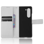 For Samsung Galaxy Z Fold6 5G Case PU Leather+PC Phone Cover with Wallet