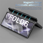 For Samsung Galaxy Z Fold6 5G Had PC Phone Case Kickstand Cover with Pen  /  Pen Slot