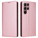 For Samsung Galaxy S22 Ultra 5G Case Leather Phone Cover RFID Blocking