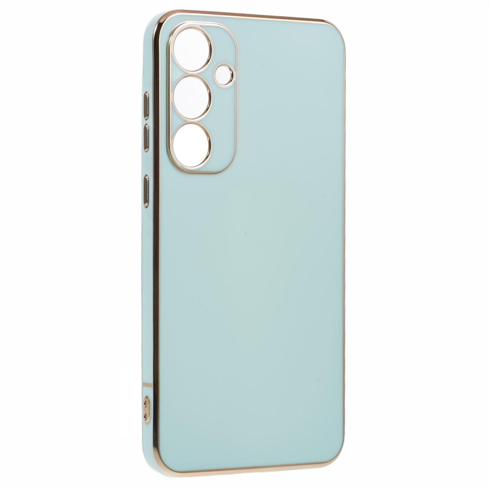 Til Samsung Galaxy A55 5G Cover 6D Galvanisering TPU Telefoncover Kameralinsebeskyttelse
