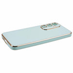 Til Samsung Galaxy A55 5G Cover 6D Galvanisering TPU Telefoncover Kameralinsebeskyttelse