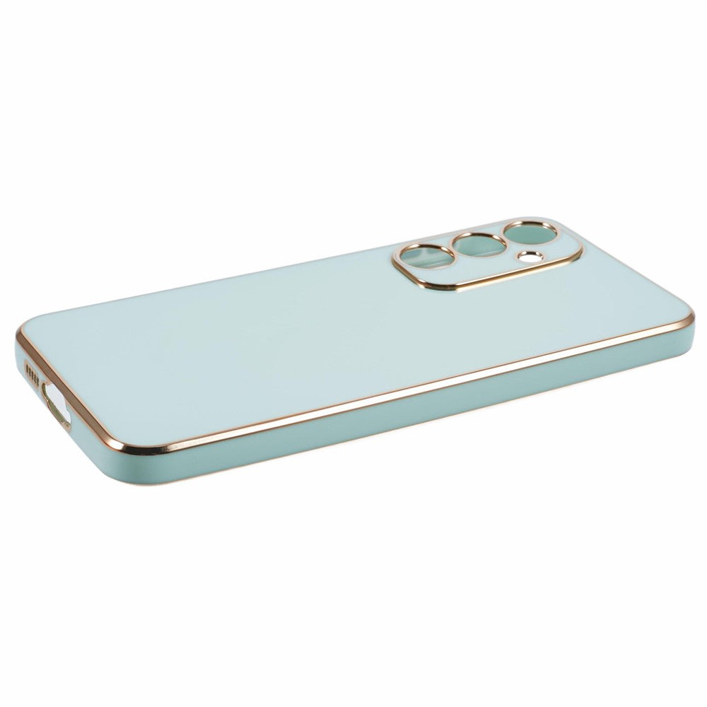 Til Samsung Galaxy A55 5G Cover 6D Galvanisering TPU Telefoncover Kameralinsebeskyttelse