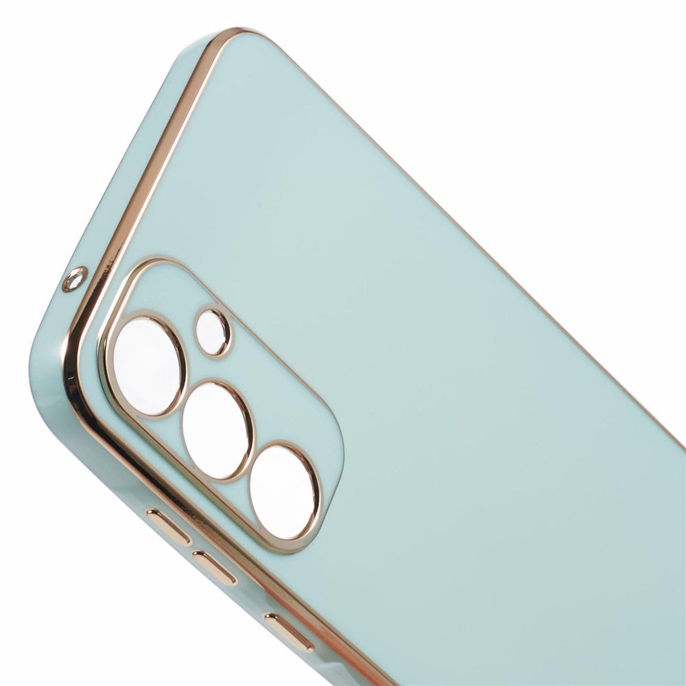 Til Samsung Galaxy A55 5G Cover 6D Galvanisering TPU Telefoncover Kameralinsebeskyttelse