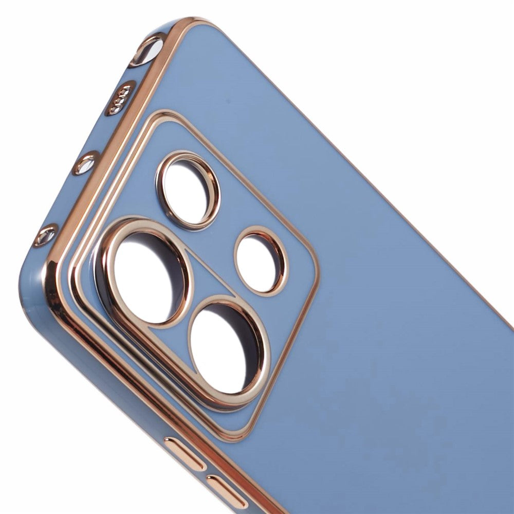 For Xiaomi Redmi Note 13 Pro 5G Case 6D Electroplating Flexible TPU Protective Phone Cover