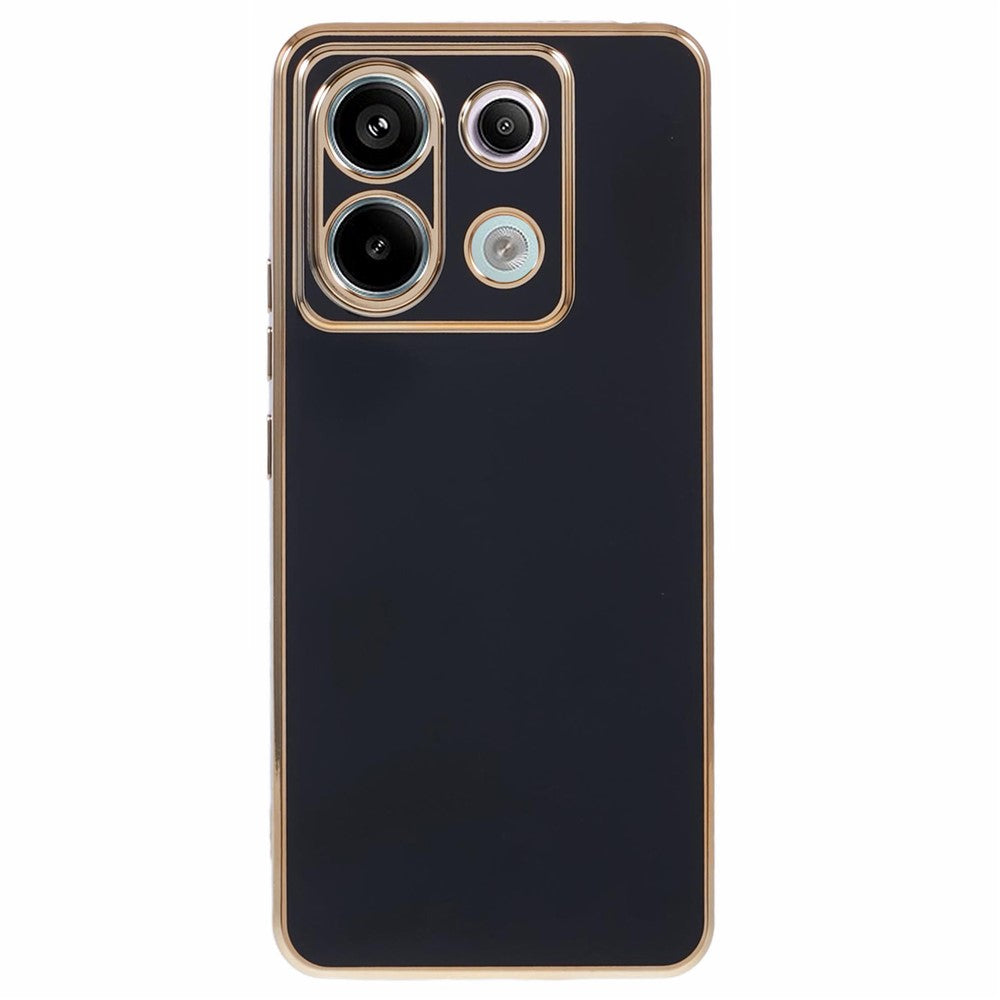 For Xiaomi Redmi Note 13 Pro 5G Case 6D Electroplating Flexible TPU Protective Phone Cover