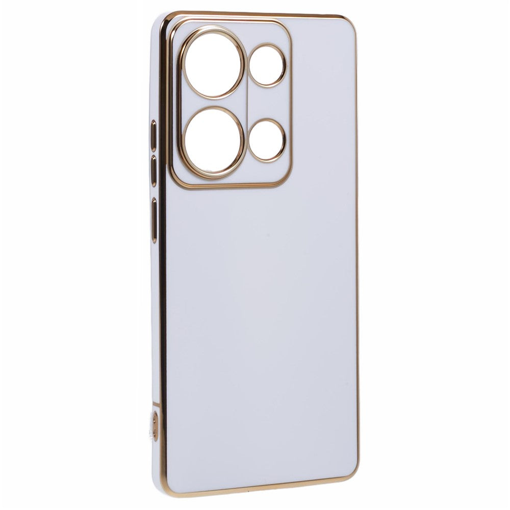 For Xiaomi Redmi Note 13 Pro 4G / Poco M6 Pro 4G Case TPU Phone Cover 6D Electroplating Aesthetic Trendy