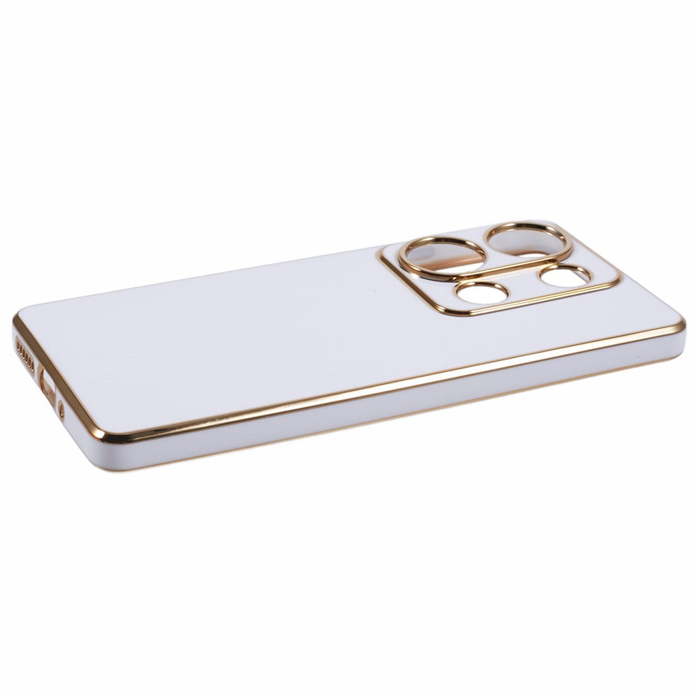 For Xiaomi Redmi Note 13 Pro 4G / Poco M6 Pro 4G Case TPU Phone Cover 6D Electroplating Aesthetic Trendy