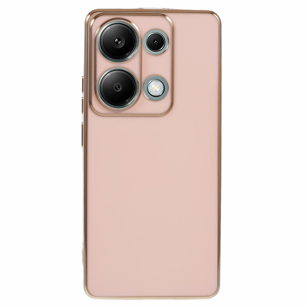 For Xiaomi Redmi Note 13 Pro 4G / Poco M6 Pro 4G Case TPU Phone Cover 6D Electroplating Aesthetic Trendy
