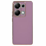 For Xiaomi Redmi Note 13 Pro 4G / Poco M6 Pro 4G Case TPU Phone Cover 6D Electroplating Aesthetic Trendy