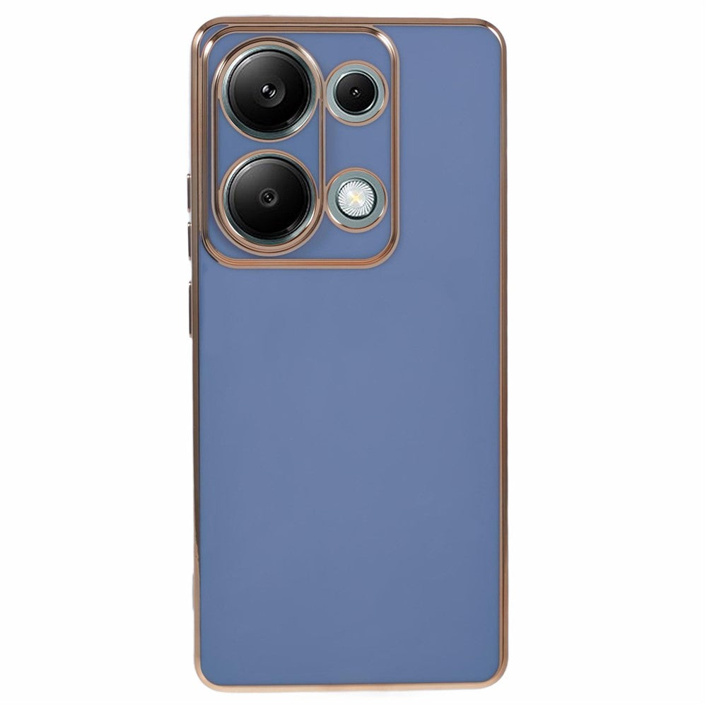 For Xiaomi Redmi Note 13 Pro 4G / Poco M6 Pro 4G Case TPU Phone Cover 6D Electroplating Aesthetic Trendy
