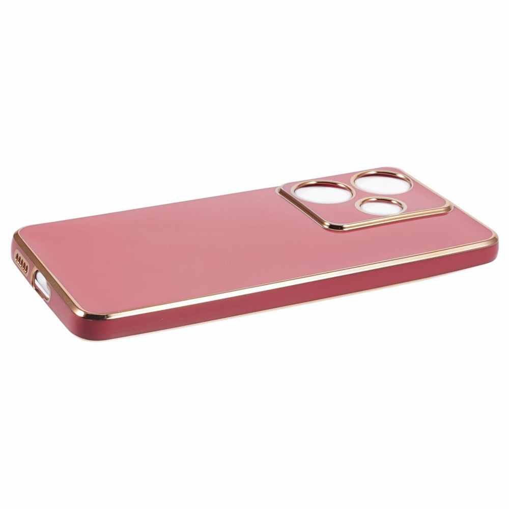 For Xiaomi Redmi Turbo 3 5G / Poco F6 5G Case Soft TPU Anti-Scratch Phone Cover 6D Electroplating
