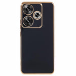 For Xiaomi Redmi Turbo 3 5G / Poco F6 5G Case Soft TPU Anti-Scratch Phone Cover 6D Electroplating