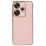 For Xiaomi Redmi Turbo 3 5G / Poco F6 5G Case Soft TPU Anti-Scratch Phone Cover 6D Electroplating