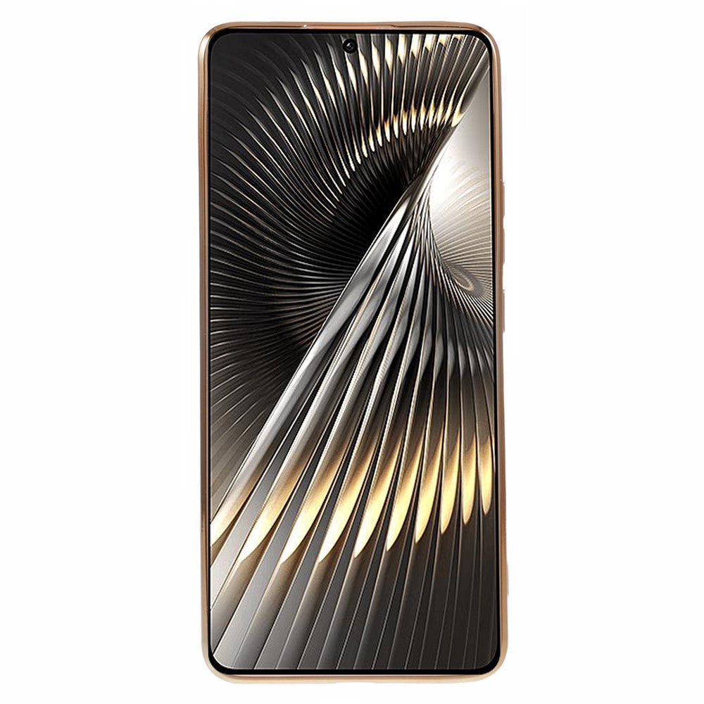 Xiaomi Redmi Turbo 3 5G / Poco F6 5G TPU-cover, galvaniseret mobilcover med skjult astronautstativ