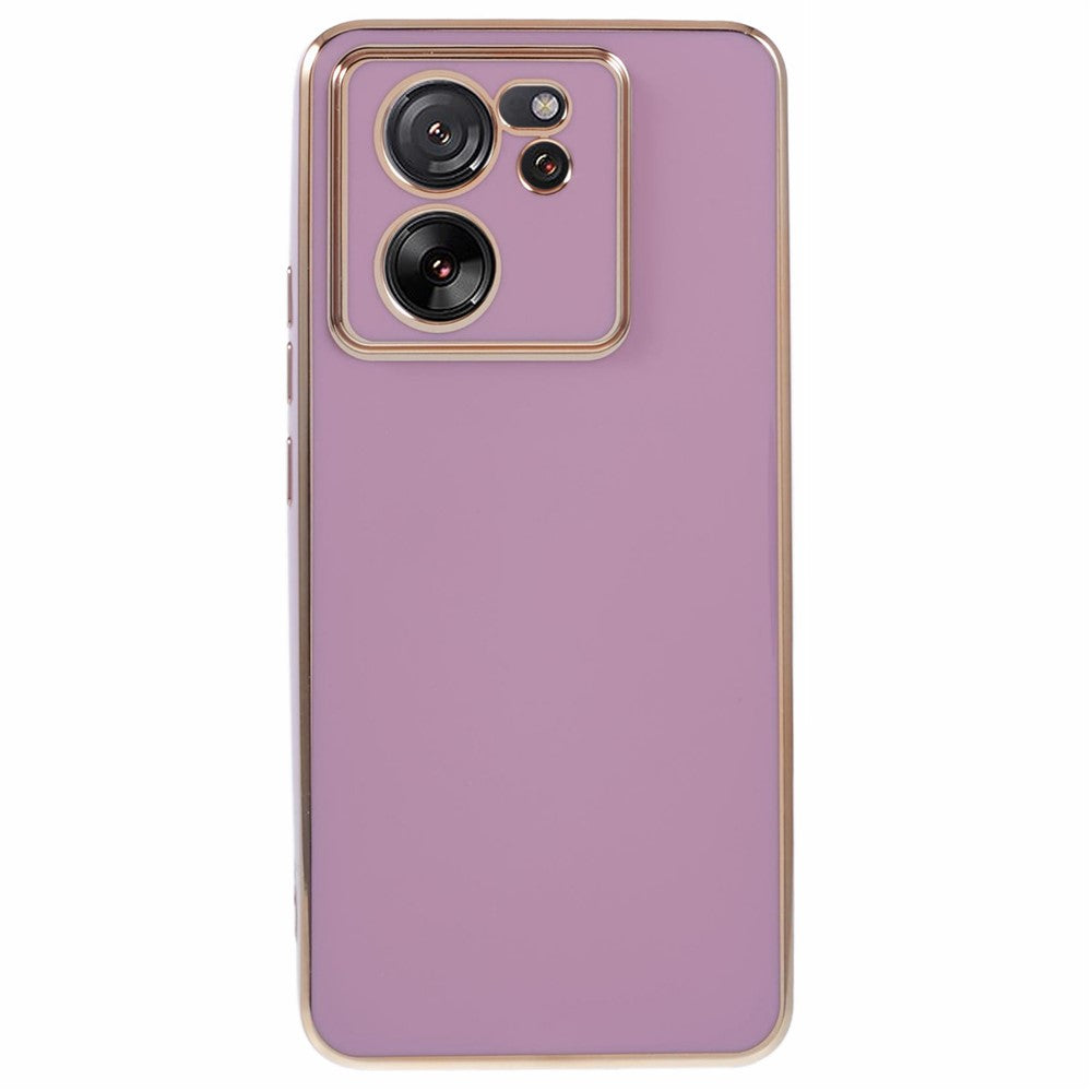 Xiaomi 13T / 13T Pro / Redmi K60 Ultra-skal i TPU med 6D-galvanisering och glansig yta