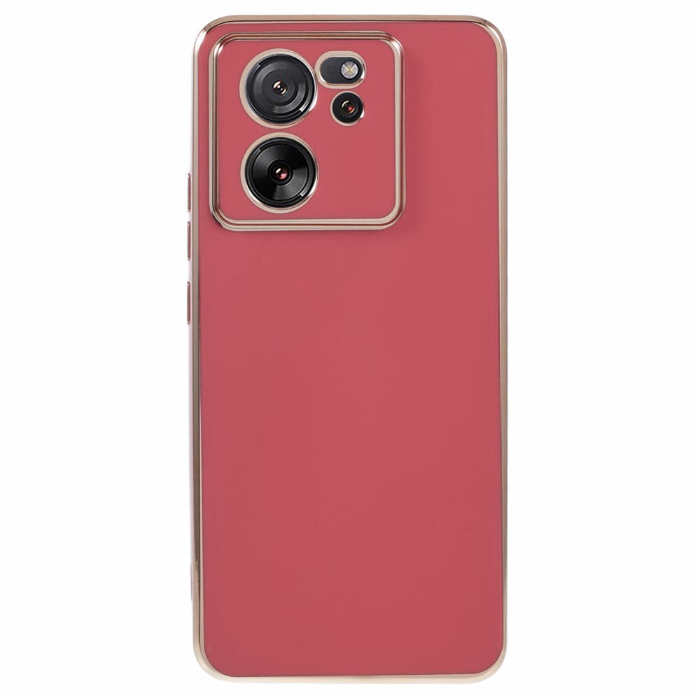 Xiaomi 13T / 13T Pro / Redmi K60 Ultra-skal i TPU med 6D-galvanisering och glansig yta