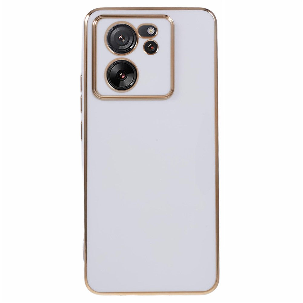 Xiaomi 13T / 13T Pro / Redmi K60 Ultra-skal i TPU med 6D-galvanisering och glansig yta