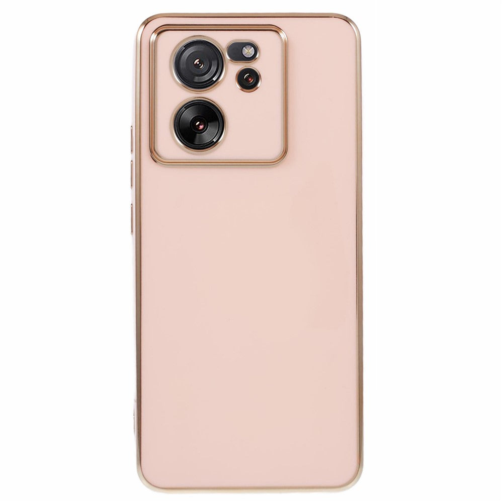 Xiaomi 13T / 13T Pro / Redmi K60 Ultra-skal i TPU med 6D-galvanisering och glansig yta