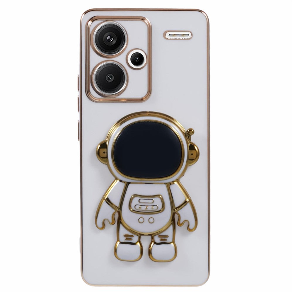 For Xiaomi Redmi Note 13 Pro+ 5G Case Astronaut Kickstand Design TPU Phone Cover Precise Cutout
