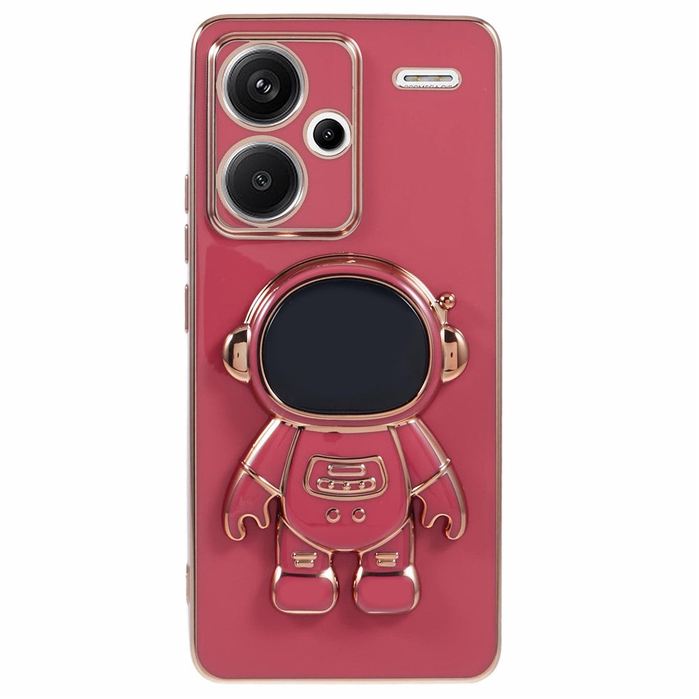 For Xiaomi Redmi Note 13 Pro+ 5G Case Astronaut Kickstand Design TPU Phone Cover Precise Cutout