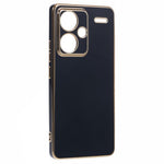 For Xiaomi Redmi Note 13 Pro+ 5G Case Glossy TPU Phone Cover 6D Electroplating  Drop Impact