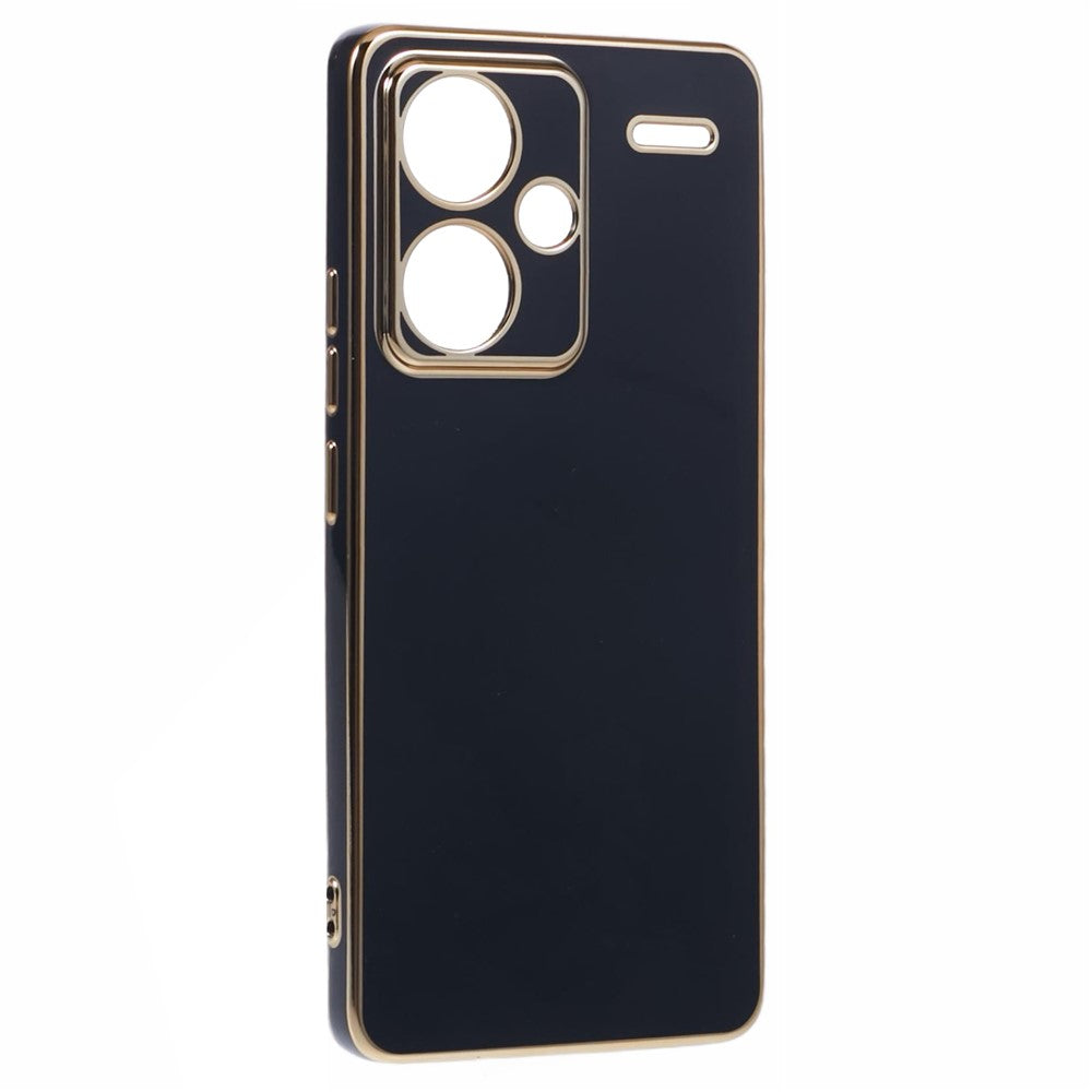 For Xiaomi Redmi Note 13 Pro+ 5G Case Glossy TPU Phone Cover 6D Electroplating  Drop Impact