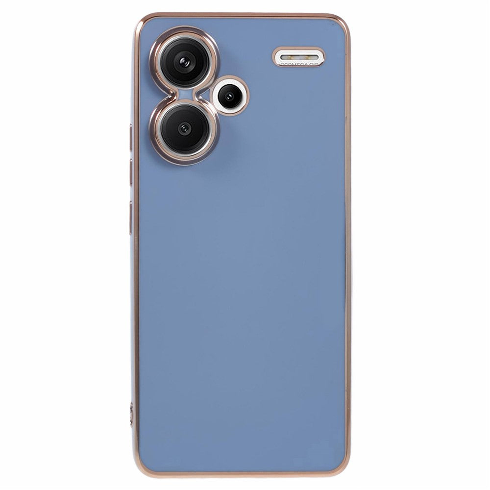 For Xiaomi Redmi Note 13 Pro+ 5G Case Glossy TPU Phone Cover 6D Electroplating  Drop Impact
