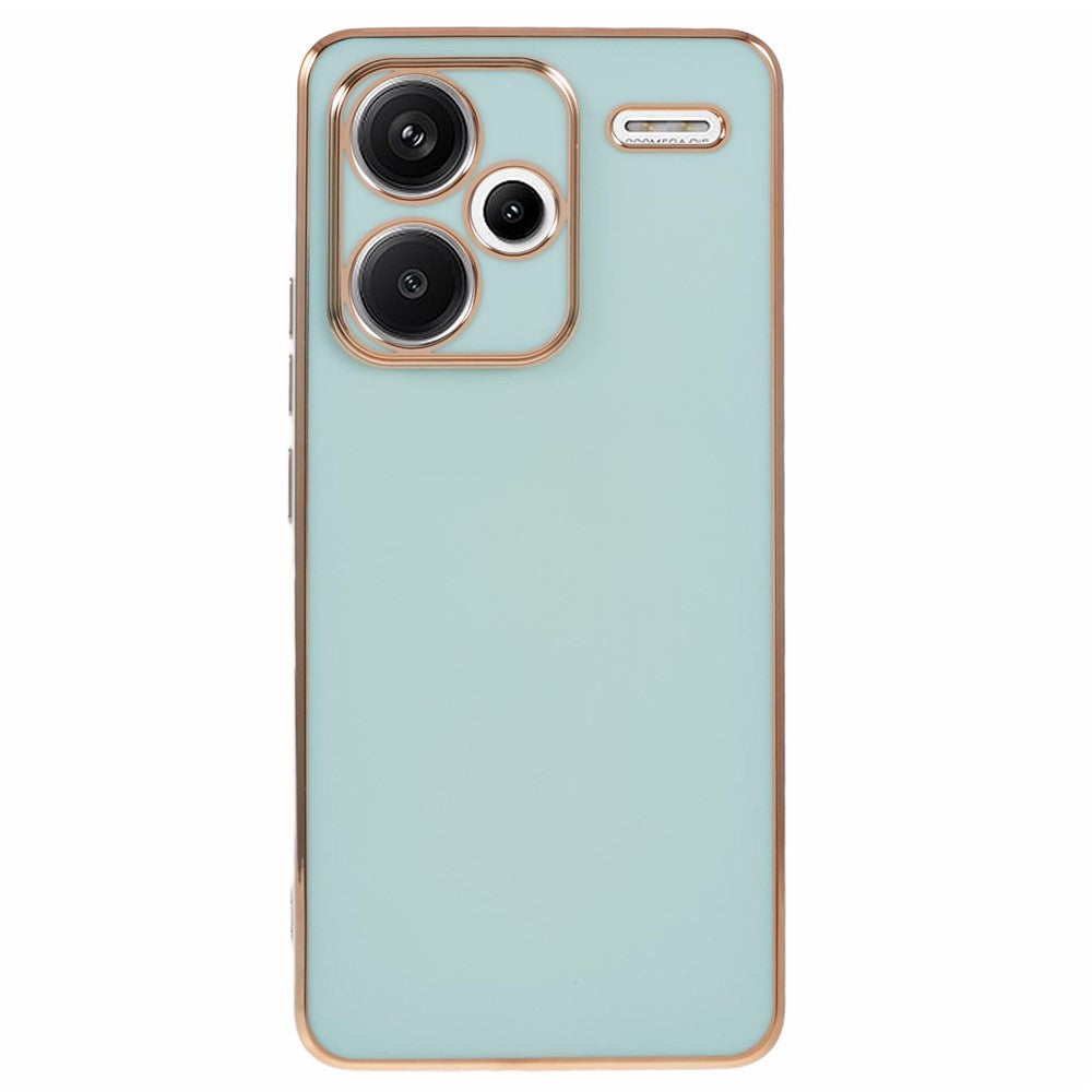 For Xiaomi Redmi Note 13 Pro+ 5G Case Glossy TPU Phone Cover 6D Electroplating  Drop Impact