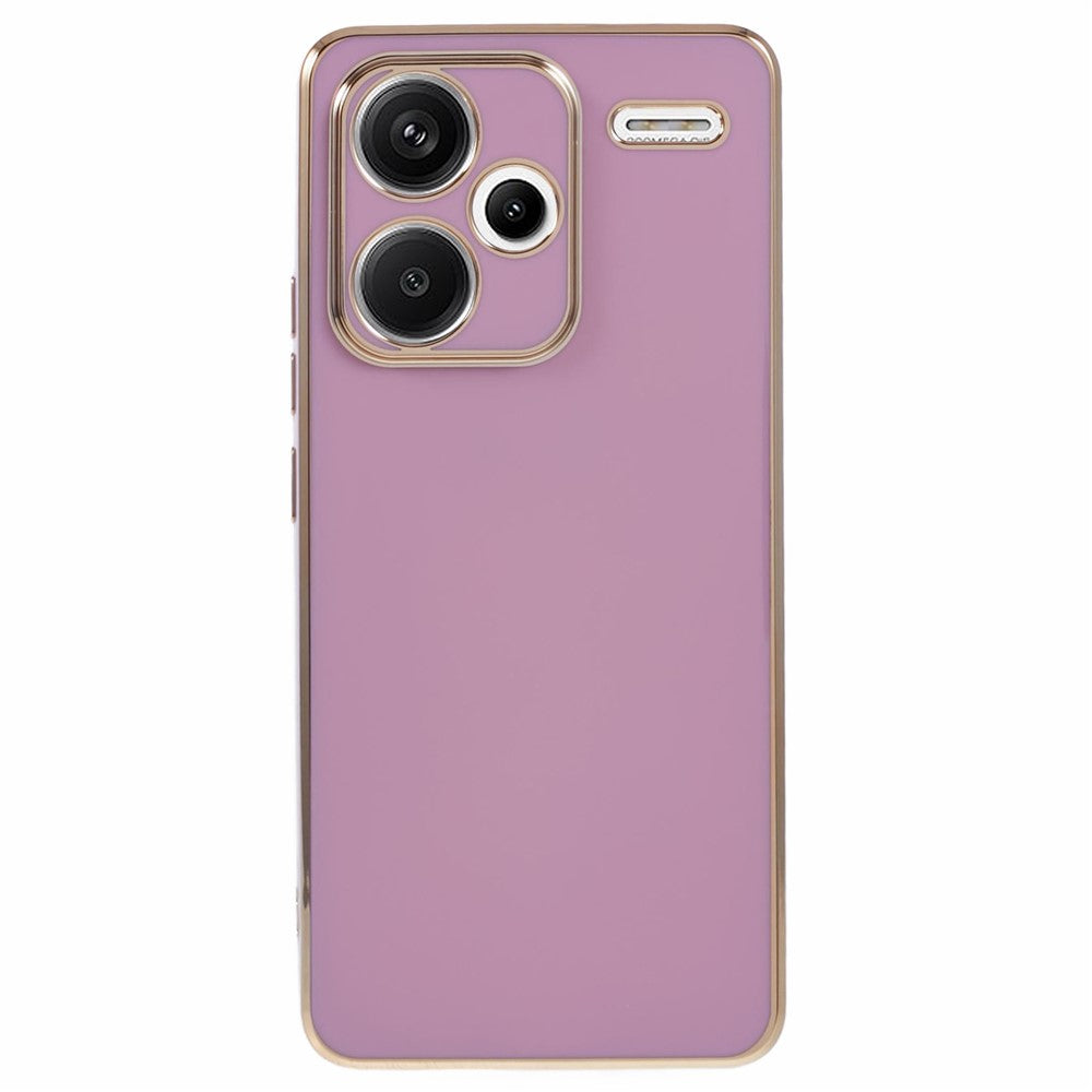 For Xiaomi Redmi Note 13 Pro+ 5G Case Glossy TPU Phone Cover 6D Electroplating  Drop Impact