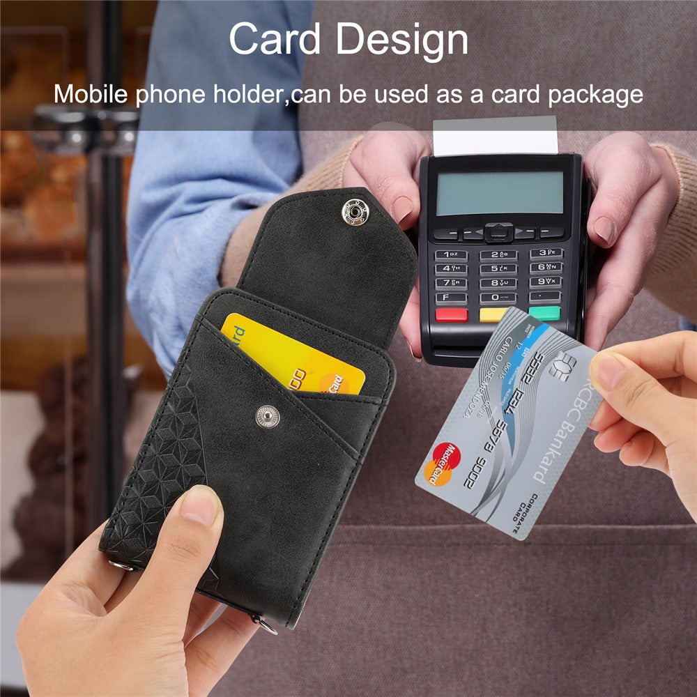 For Samsung Galaxy Z Flip7 FE 5G / Z Flip6 5G Case Calf Texture PU Leather Phone Cover with Shoulder Strap
