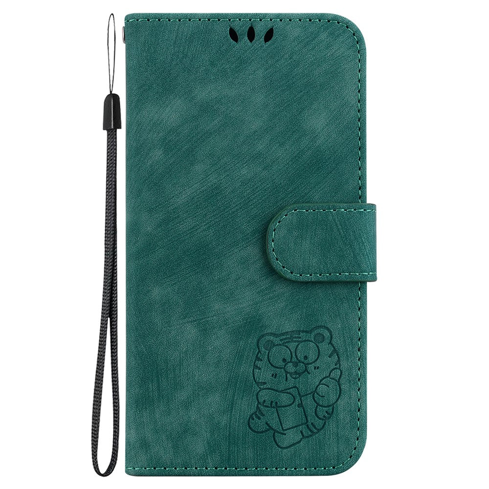 For Huawei nova 12 Pro 5G / 12 Ultra 5G Wallet Case Little Tiger Imprint Leather Phone Cover